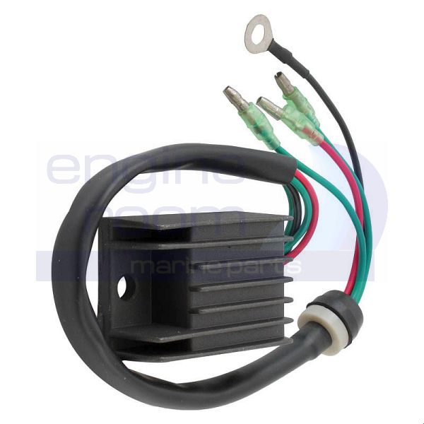 thumbnail image 2 of Bruce & Shark Voltage Regulator 62Y-81960-00-00 - Fits Yamaha & Mercury/Mariner 40HP 45HP 50HP Outboards 1995-2002 2 of 11