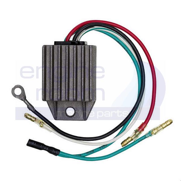 thumbnail image 2 of Bruce & Shark Voltage Regulator 62Y-81960-00-00 - Fits Yamaha & Mercury/Mariner 40HP 45HP 50HP Outboards 1995-2002 2 of 11